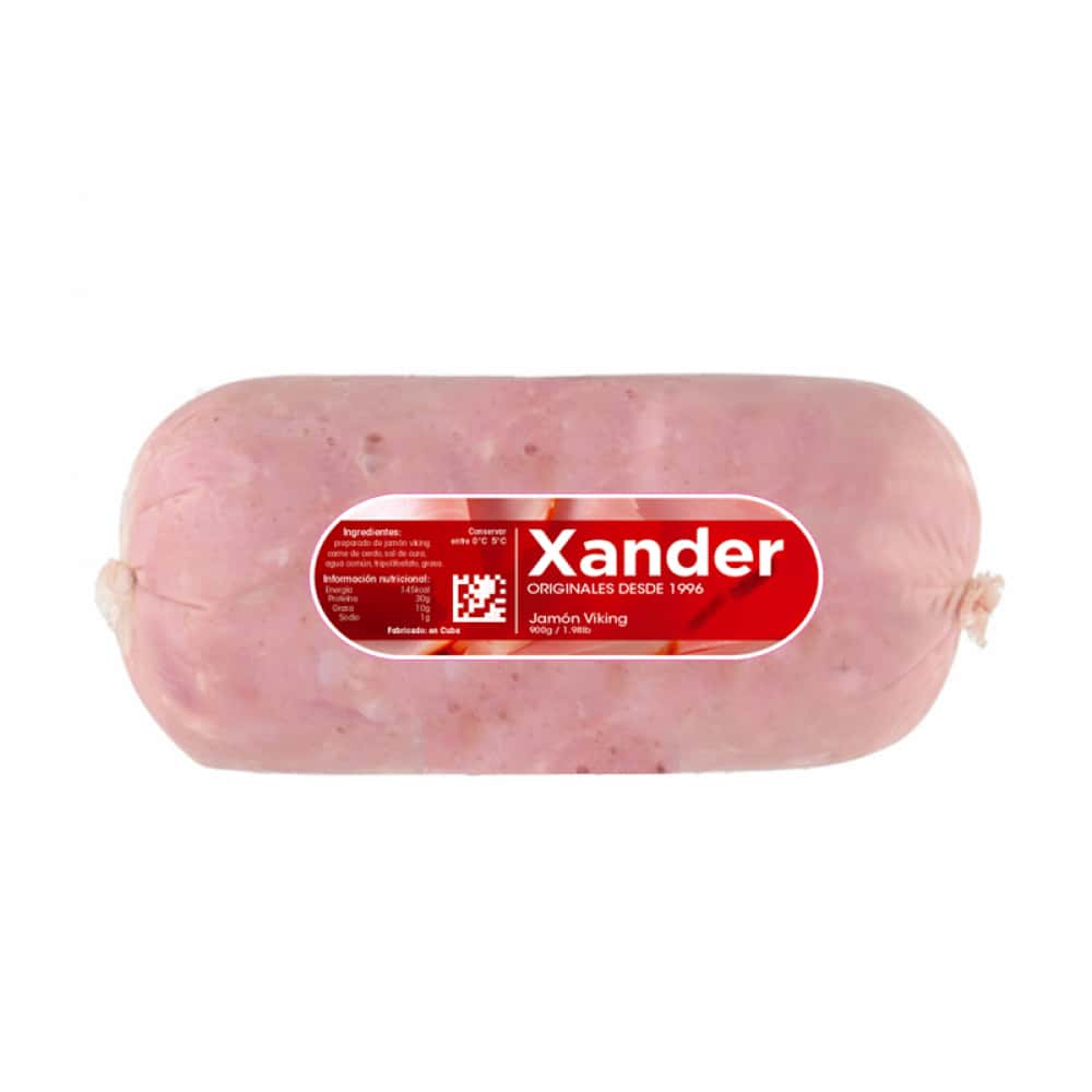 Jamón vicking Xander (900 g / 1.98 lb) - Miniatura 1