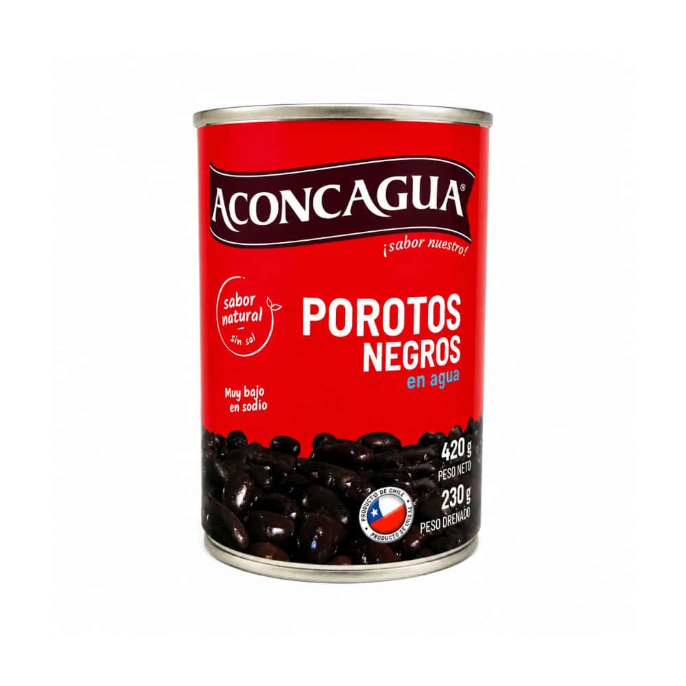 Porotos negros en agua Aconcagua (420 g / 14.81 oz) - Miniatura 2