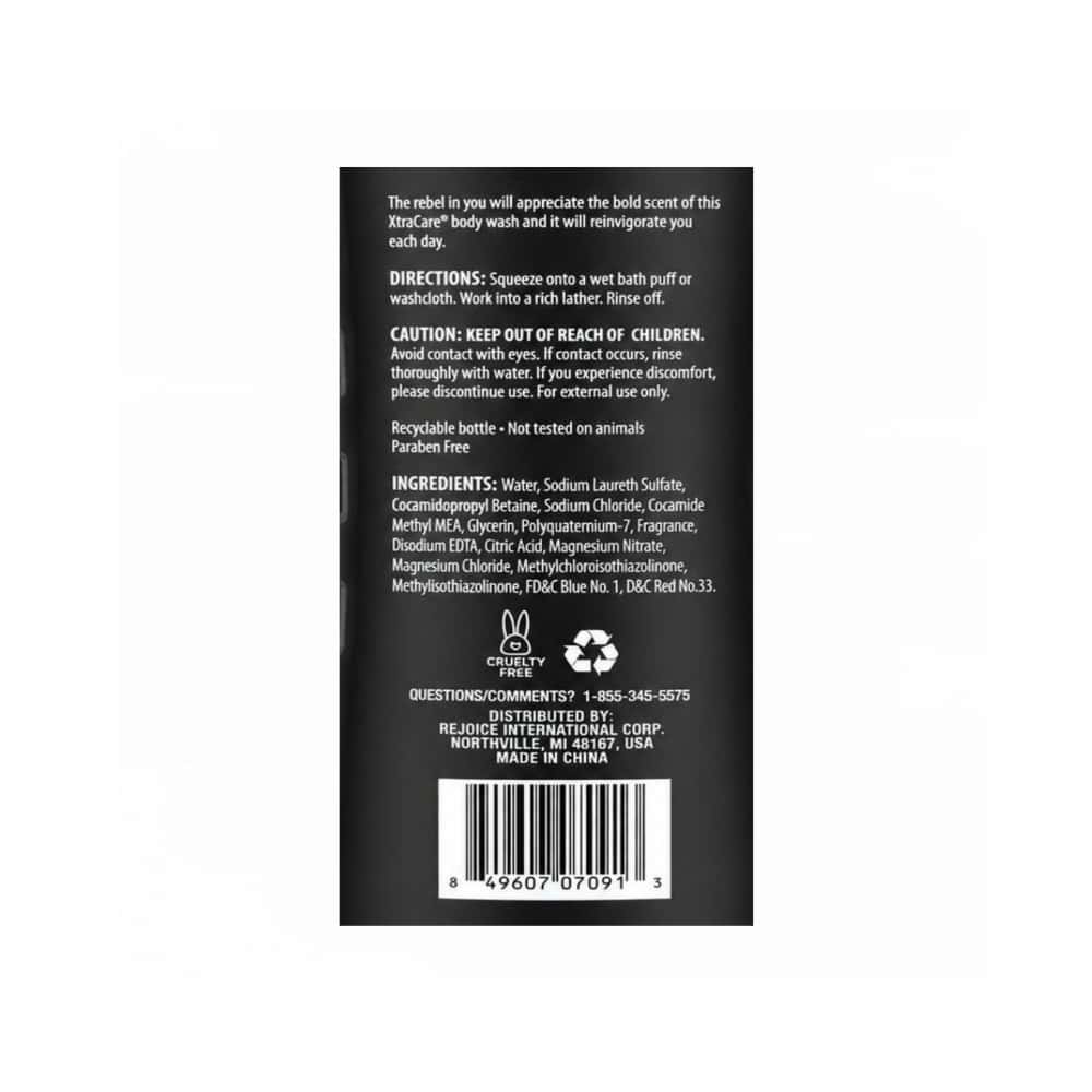 Gel de baño para hombres con aroma a coco, menta y romero XtraCare (473 ml / 16 fl oz) - Miniatura 3