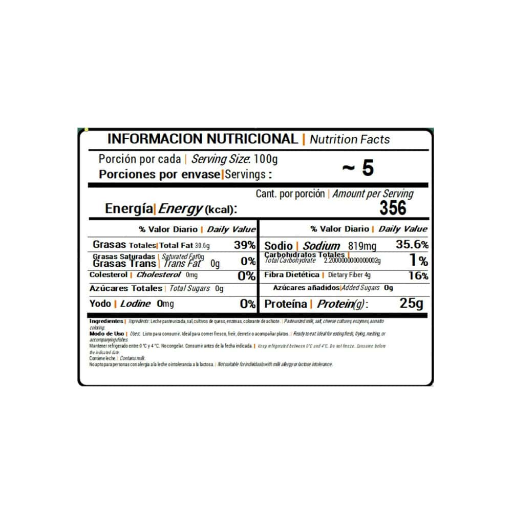 Queso gouda lasqueado Allá (454 g / 1 lb) - Miniatura 4