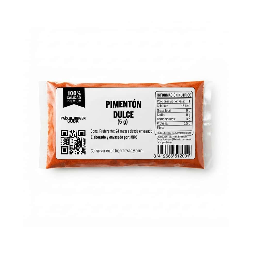 Pimentón Dulce MRC (5 g) - Miniatura 1