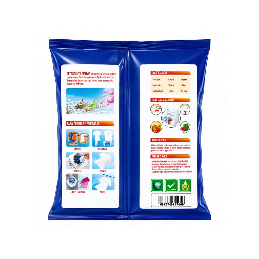 Detergente en polvo Ultra Oxi-Power Marwa (400 g / 14.1 oz) - Miniatura 2