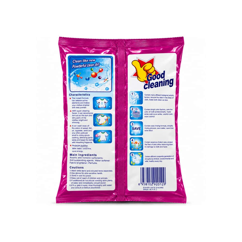 Detergente en polvo de lavanda Good Cleaning (500 g / 1.1 lb) - Miniatura 2