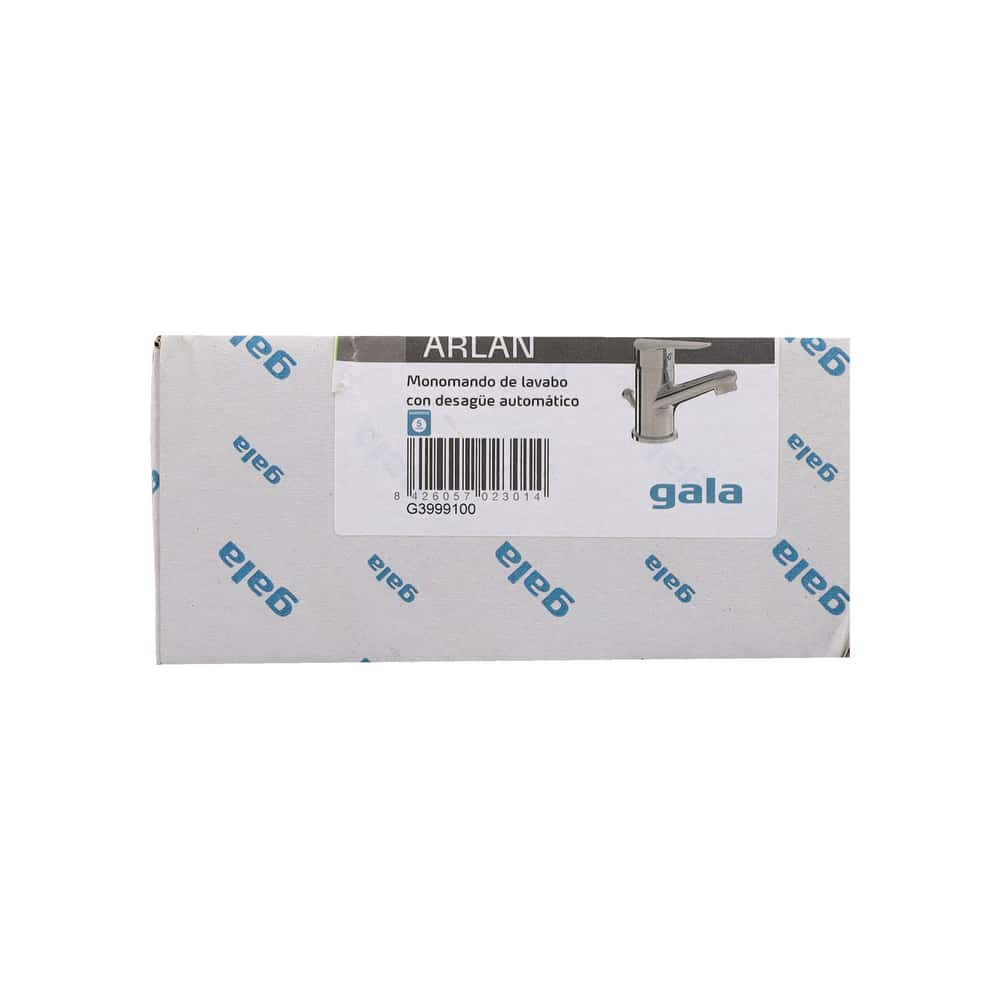 Grifo mezclador para lavabo con desagüe automático Gala Arlan G3999100 (1 U) - Miniatura 3