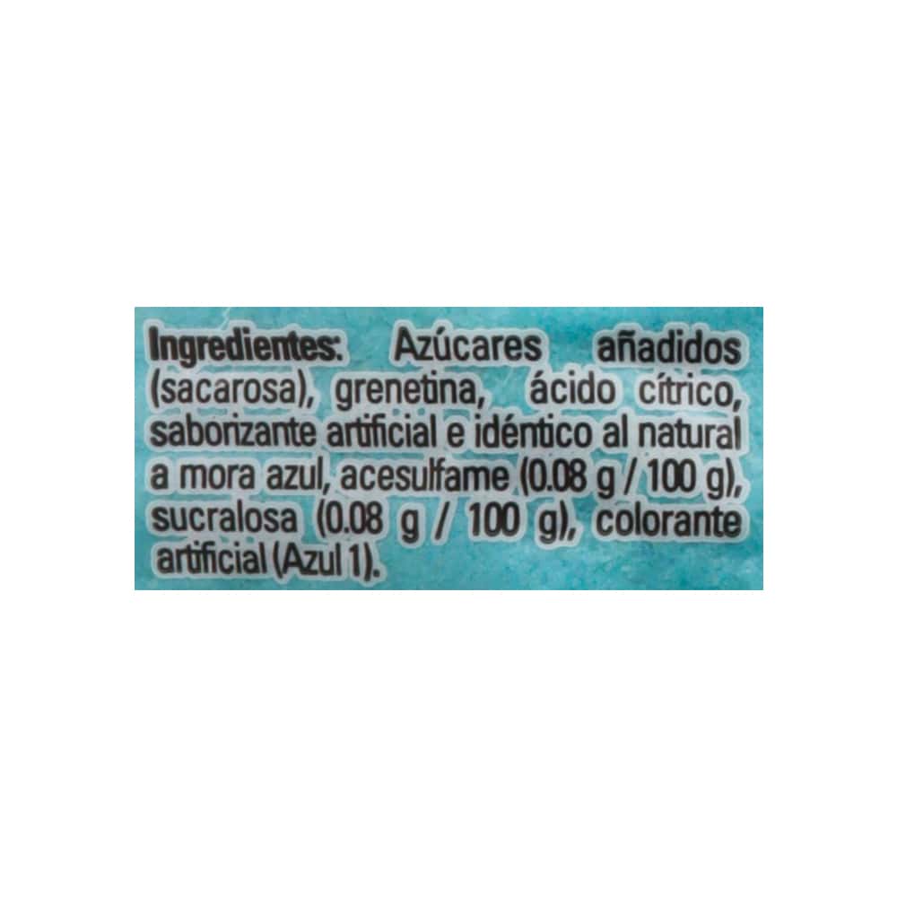 Polvo para preparar gelatina sabor mora azul Aurrera (120 g / 4.23 oz) - Miniatura 5