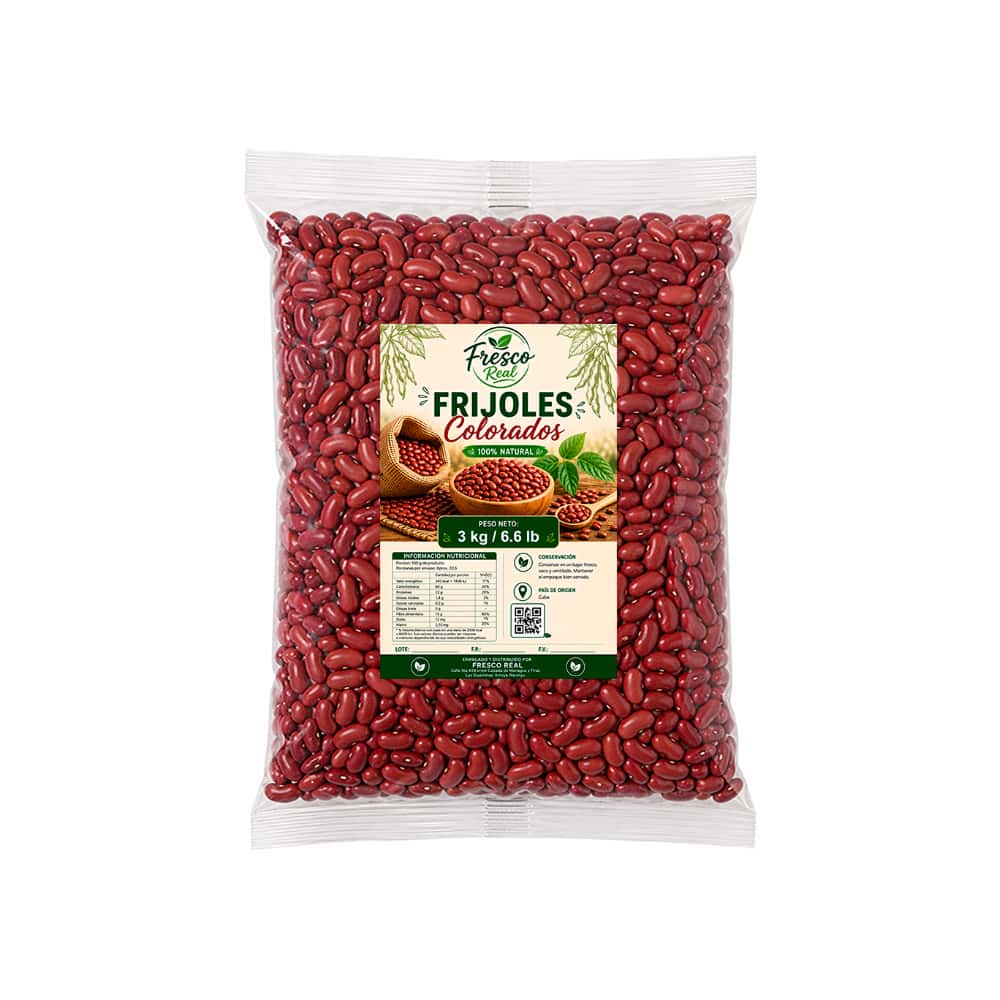 Frijoles colorados Fresco Real (3 kg / 6.6 lb) - Miniatura 1