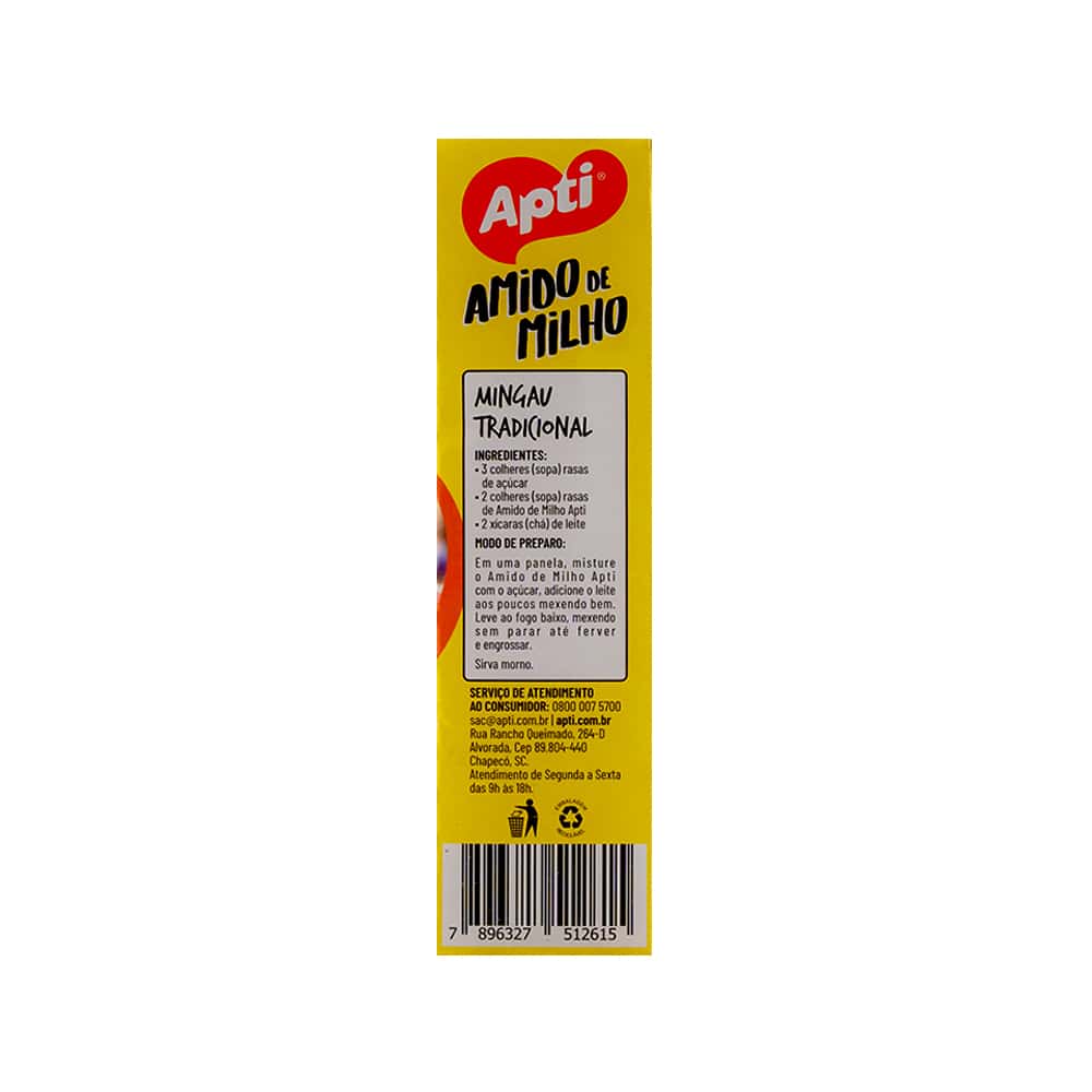 Maicena almidón de maíz Apti (200 g / 7.05 oz) - Miniatura 3