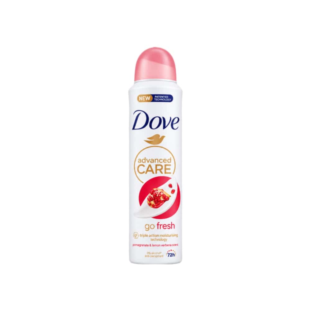 Desodorante en spray aroma a granada Go Fresh Dove (150 ml) - Miniatura 1
