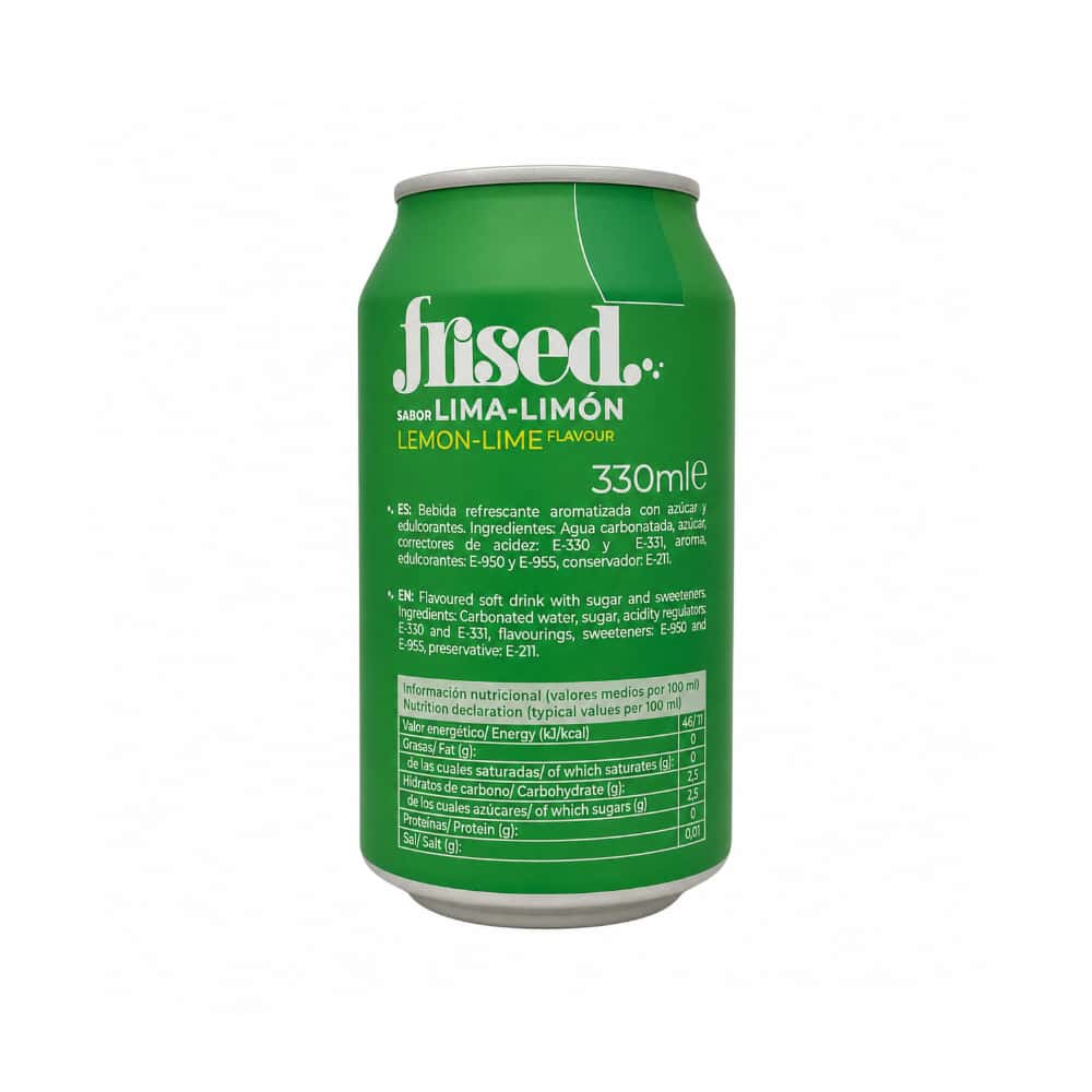 Refresco de lima-limón Frised (12 x 330 ml) - Miniatura 2