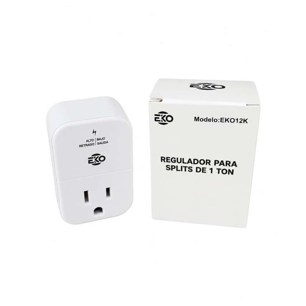 Aire acondicionado tipo split de 1 tonelada con regulador de voltaje y soporte para montar EKO E12FZ - Miniatura 4