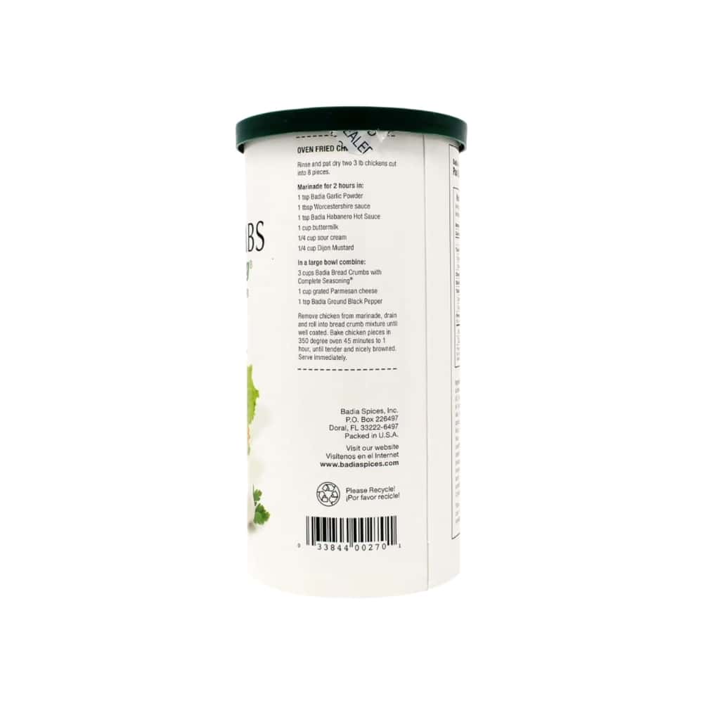Pan rallado con sazón completo Badia (425 g / 15 oz) - Miniatura 3