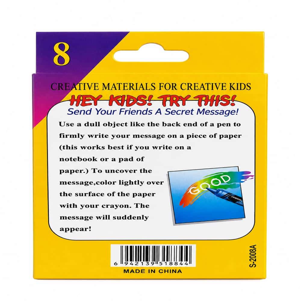 Crayolas para colorear Crayons (8 U) - Miniatura 2