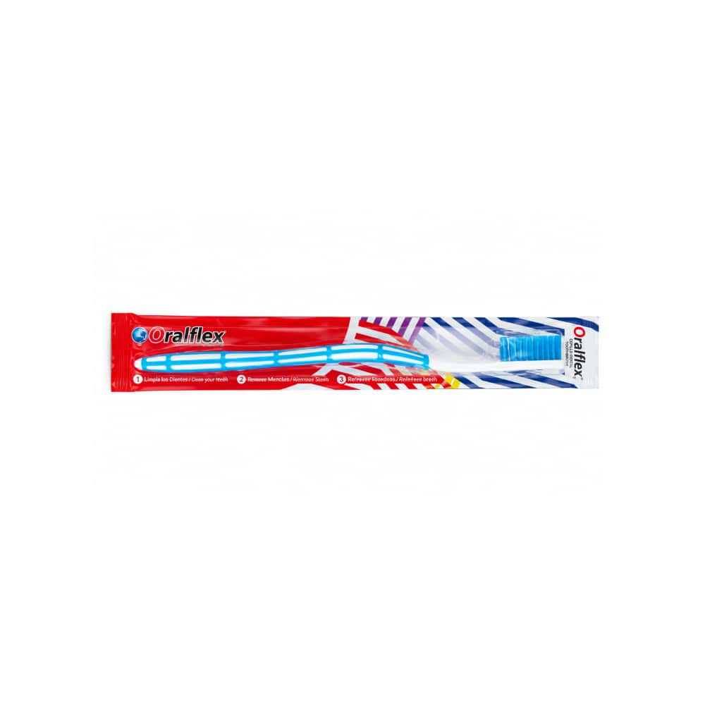 Cepillo de dientes azul Oralflex (1 U) - Miniatura 1