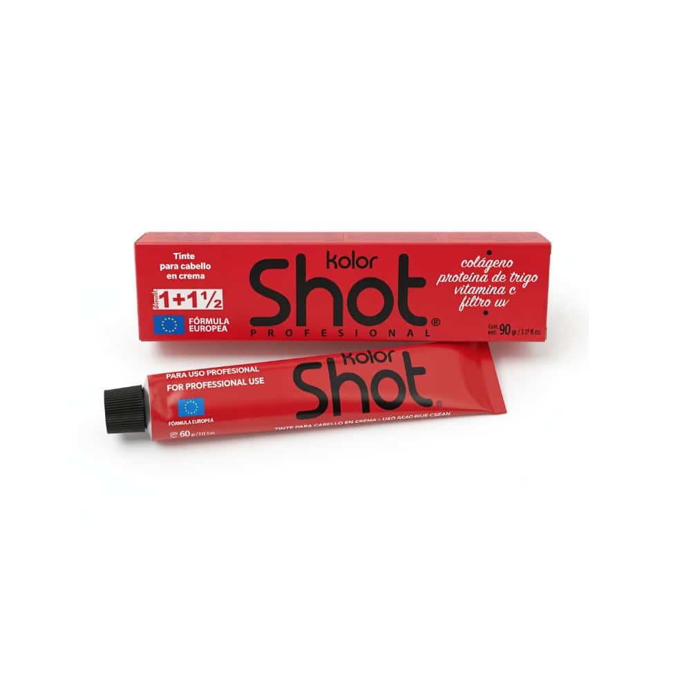 Tinte en crema rubio claro cenizo intenso 8.11 Kolor Shot (90 g / 3.17 oz) - Miniatura 4