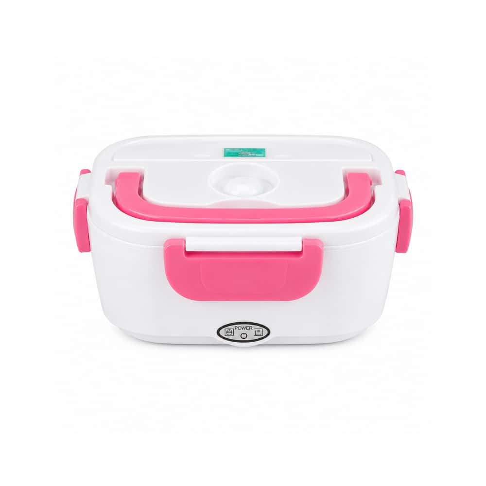Lonchera eléctrica portátil con recipiente de color rosa 1.05 L MRC JC264-1 - Miniatura 2