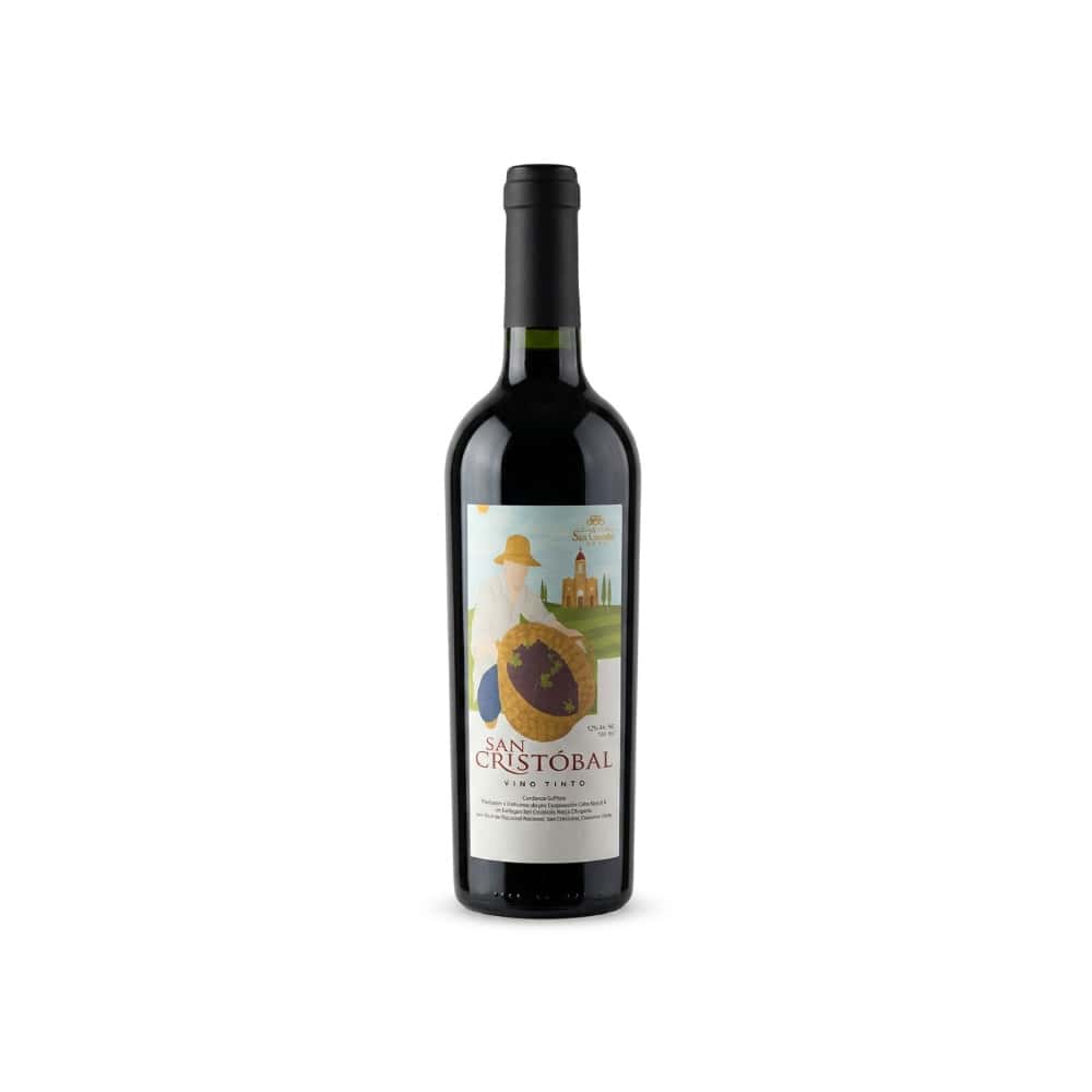 Vino tinto San Cristóbal (750 ml) - Miniatura 1