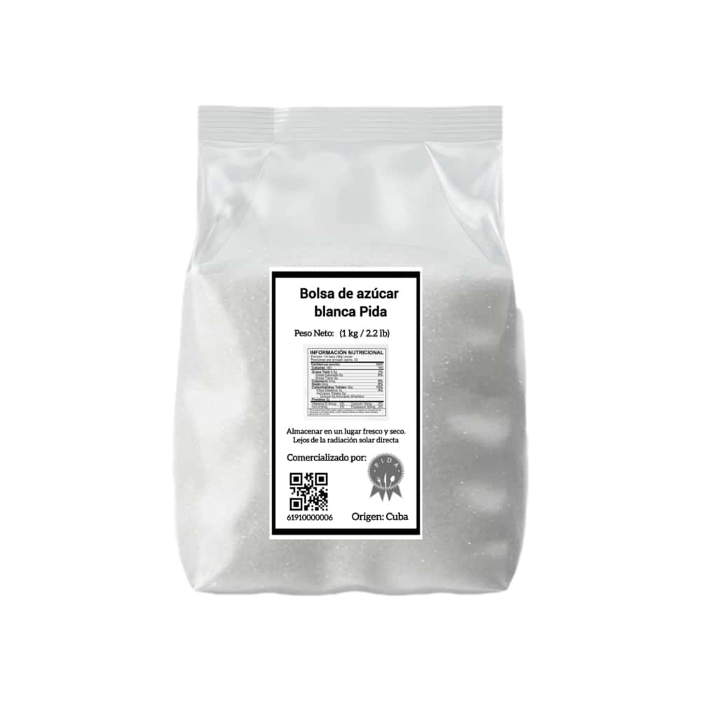 Azúcar blanca Pida (1 kg / 2.2 lb) - Miniatura 1
