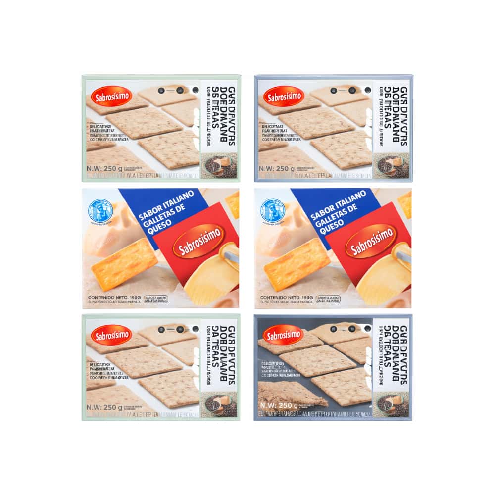 Combo de galletas Tres sabores Sabrosísimo - Miniatura 1