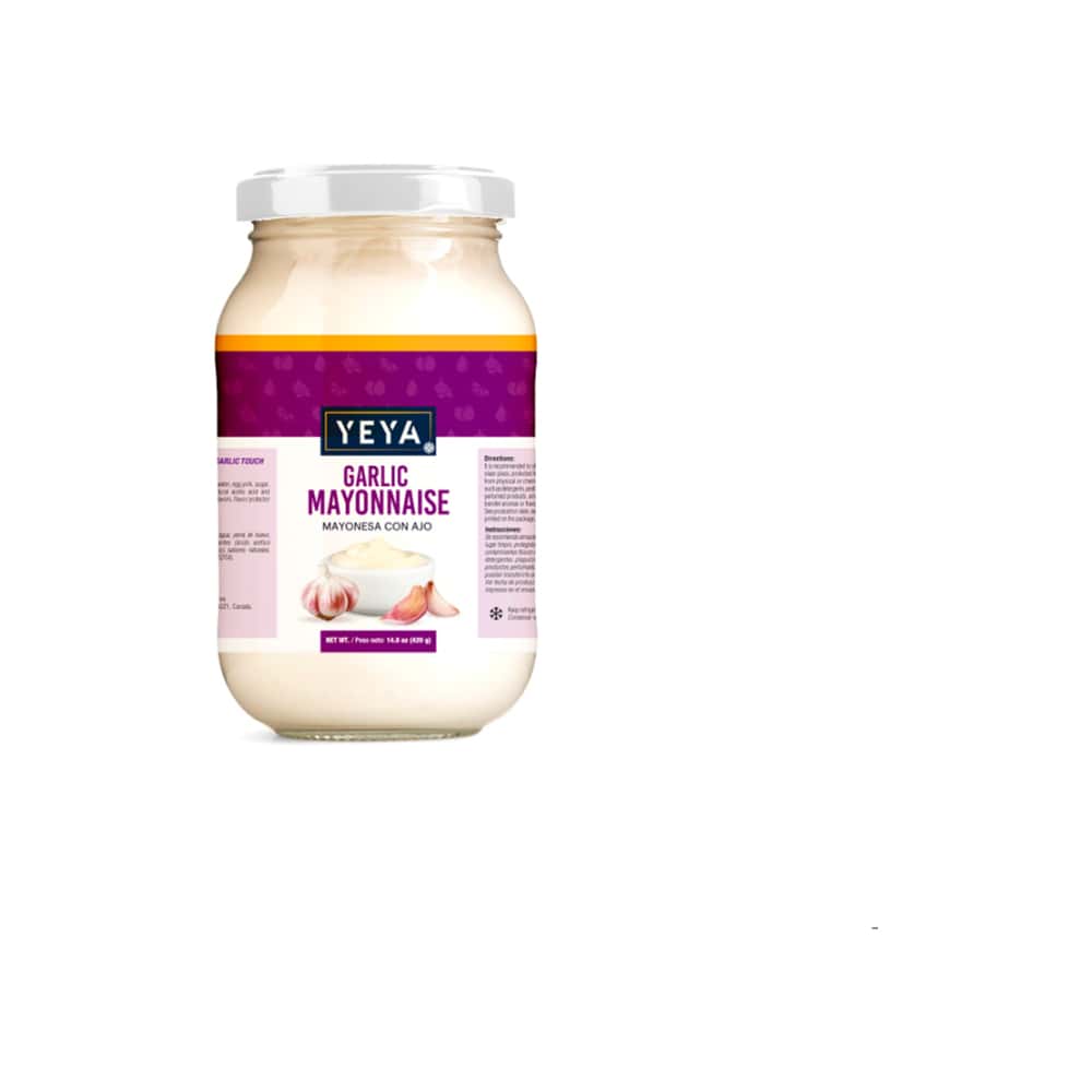 Mayonesa con ajo YEYA (3 x 420 g / 14.8 oz) - Miniatura 2