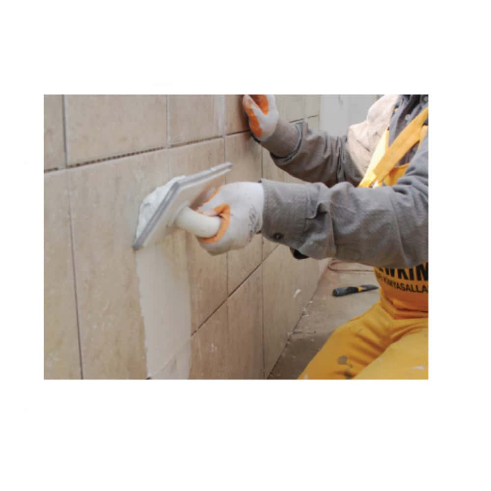 Mortero a base de cemento y silicona color blanco para juntas flexibles de 1 a 6 mm Newkim (20 kg / 44 lb) - Miniatura 4
