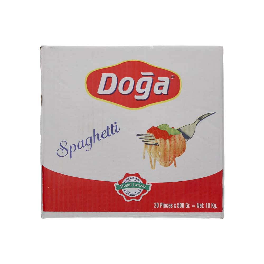 Caja de espaguetis Doga (20 x 500 g / 1.10 lb) - Miniatura 2