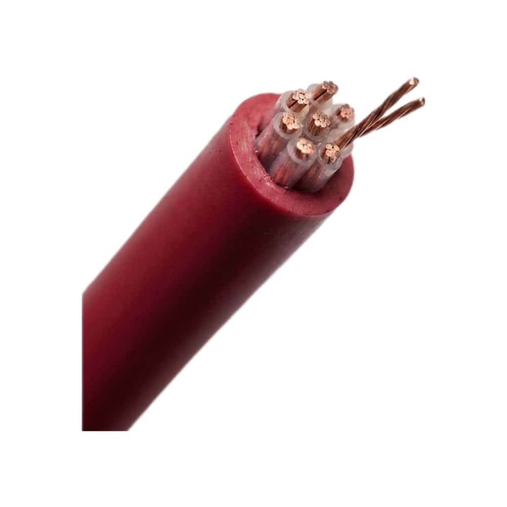 Cable conductor eléctrico color rojo calibre 10 AMG Eslak (100 m) - Miniatura 3