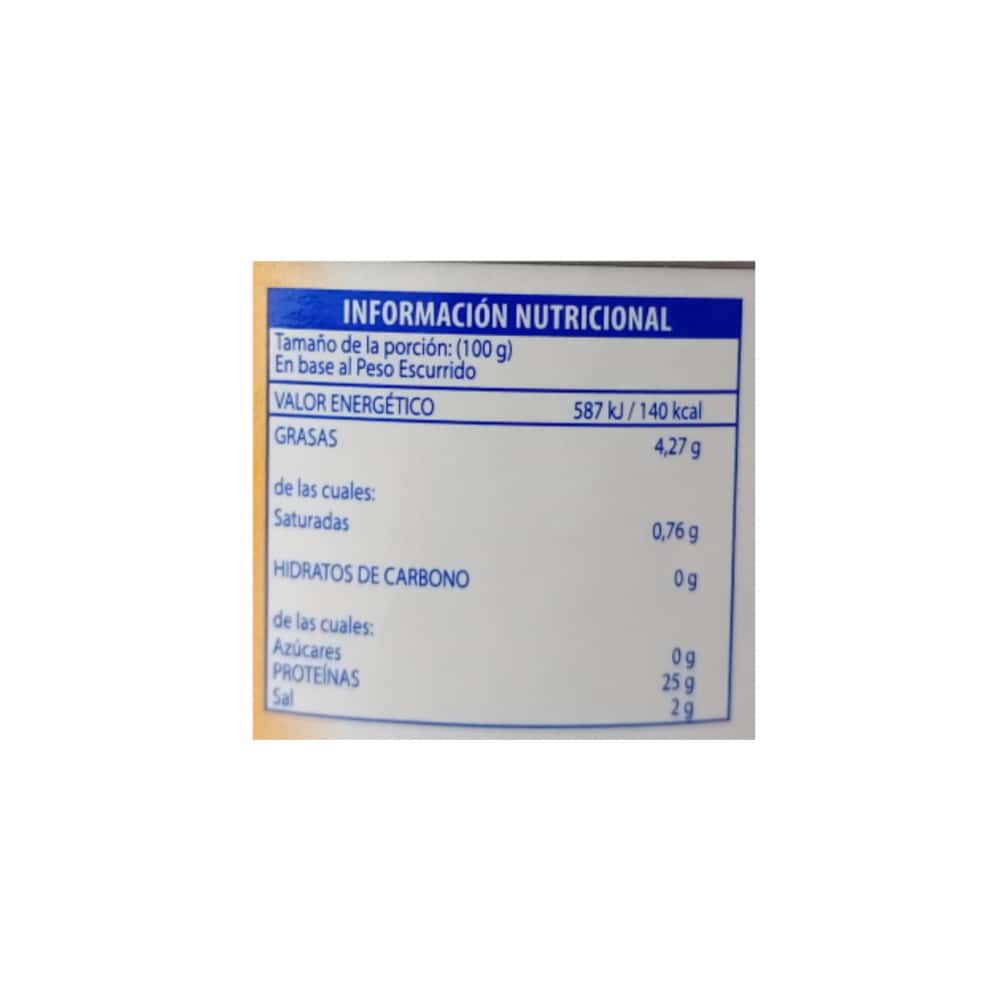 Atún lomitos con aceite de girasol Yeli (140 g / 4.94 oz) - Miniatura 4