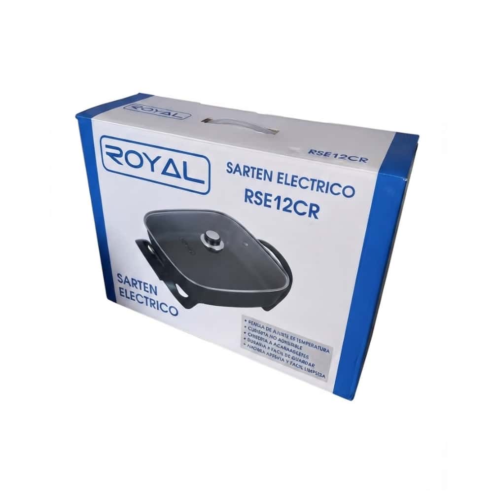 Sartén eléctrico con ajuste de temperatura Royal RSE12CR - Miniatura 2