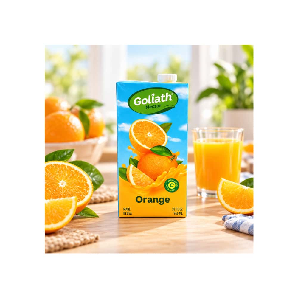 Néctar sabor naranja Goliath (946 ml / 32 fl oz) - Miniatura 4