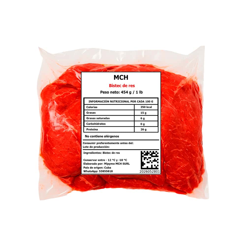 Bistec de res MCH (454 g / 1 lb) - Miniatura 1