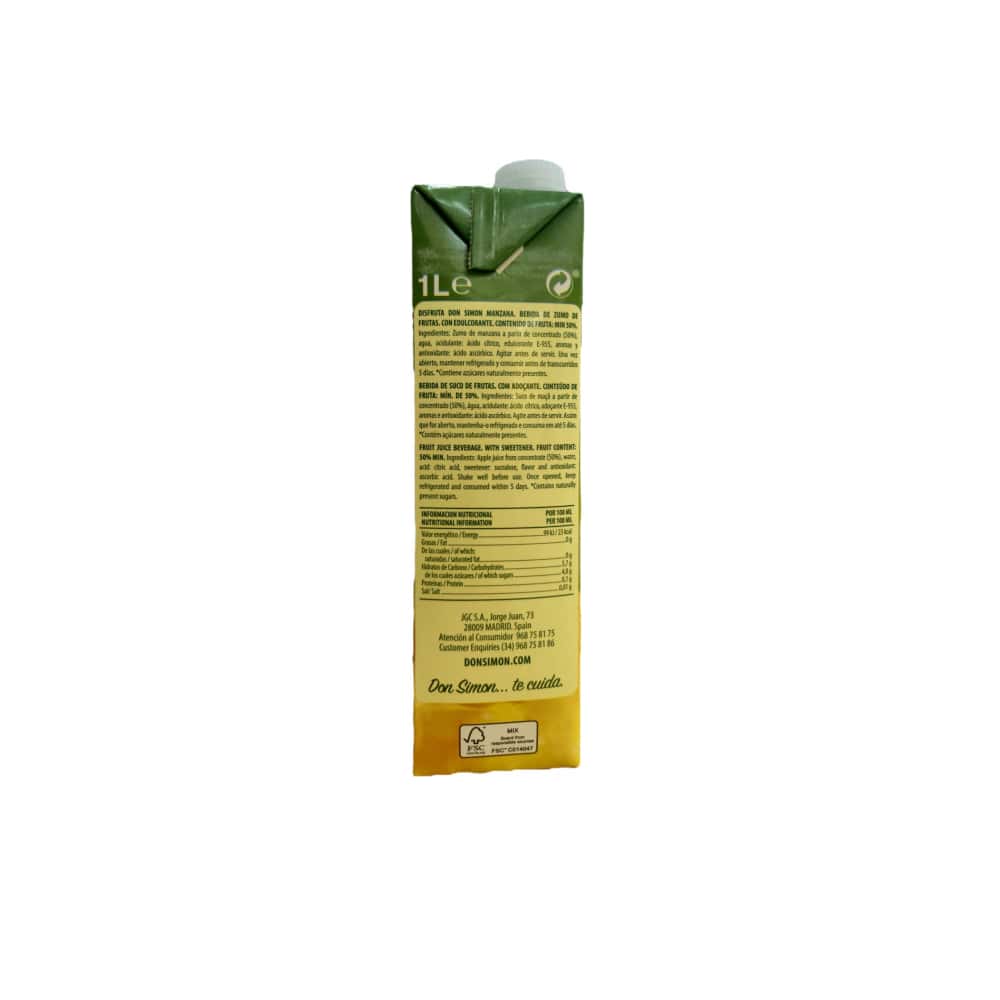 Jugo de manzana Don Simon (1 L) - Miniatura 3
