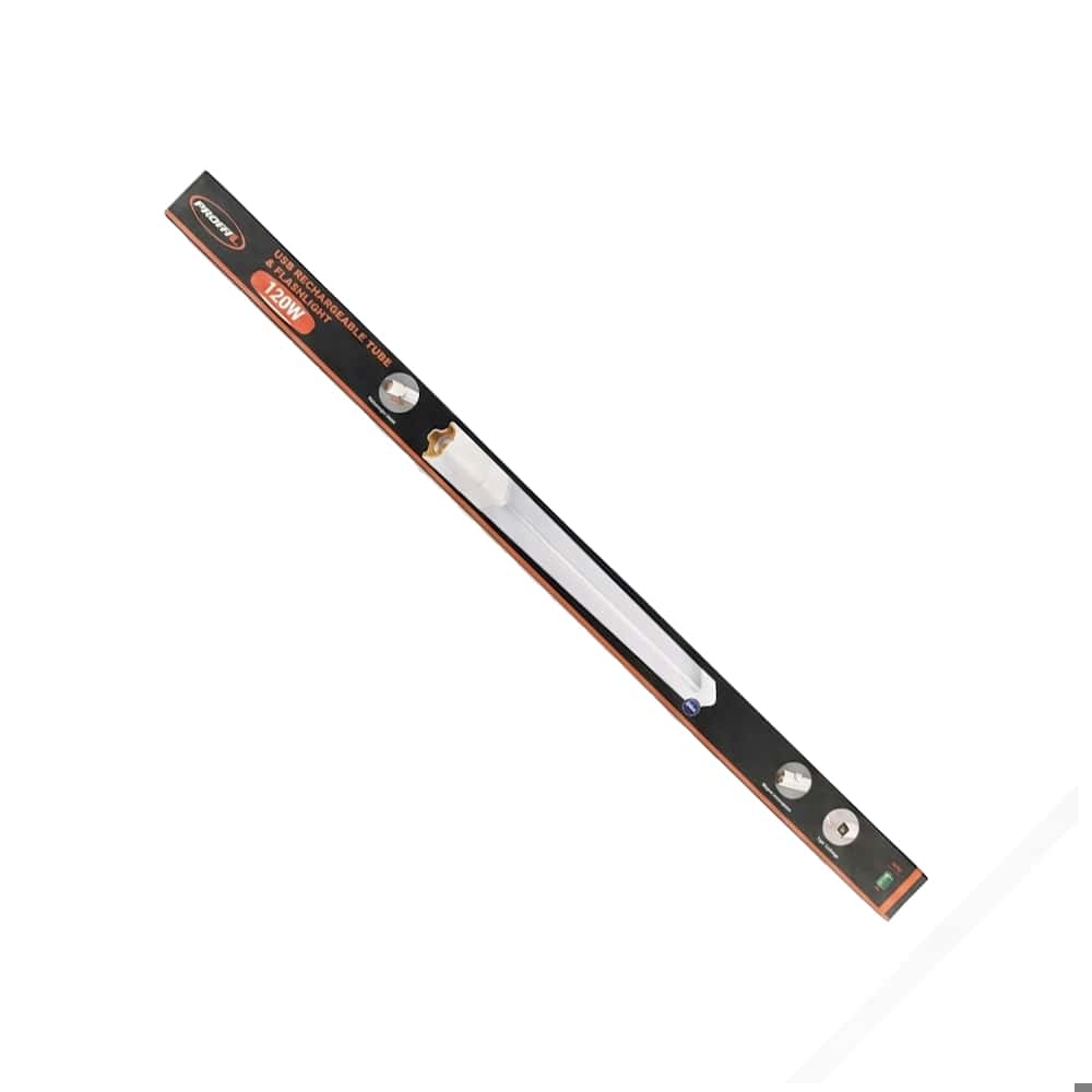 Tubo LED recargable de 120 W con linterna COB de 1 W Proefix - Miniatura 2