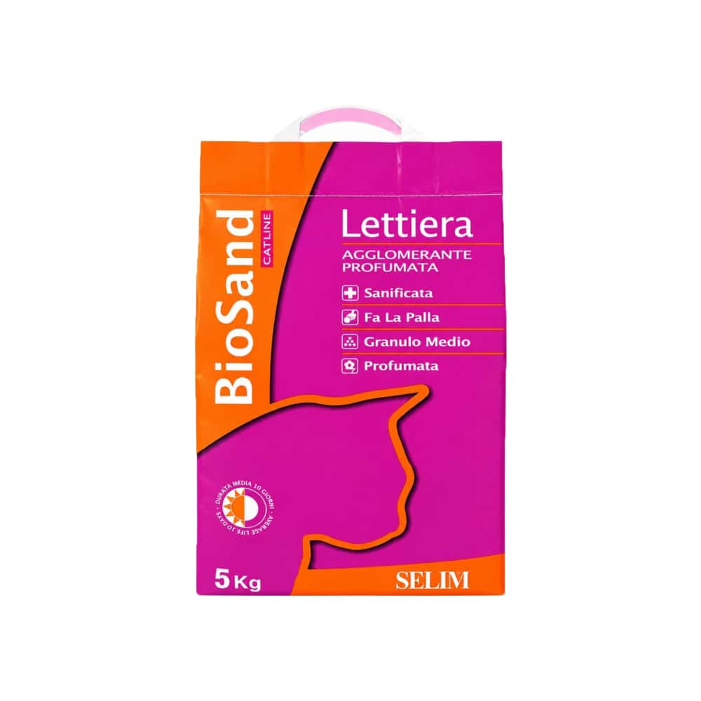 Arena sanitaria para gatos BioSand (5 kg / 11 lb) - Miniatura 1