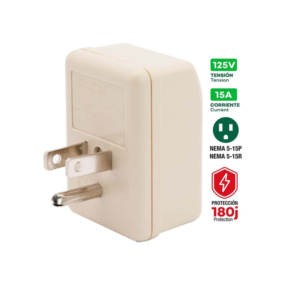 Supresor - protector de voltaje - de sobretensiones de 125 V Troen - Miniatura 8