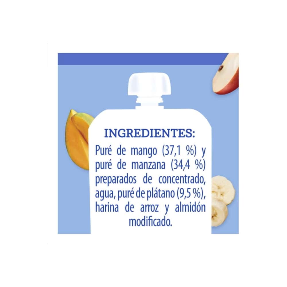 Alimento para lactantes sabor frutas mixtas Gerber (110 g / 3.88 oz) - Miniatura 2