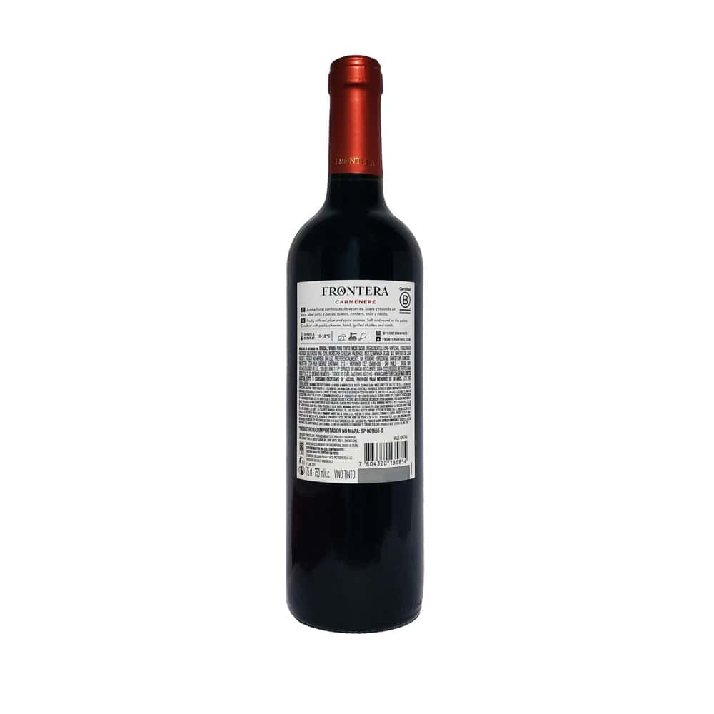 Vino tinto Carmenere Frontera (750 ml) - Miniatura 6