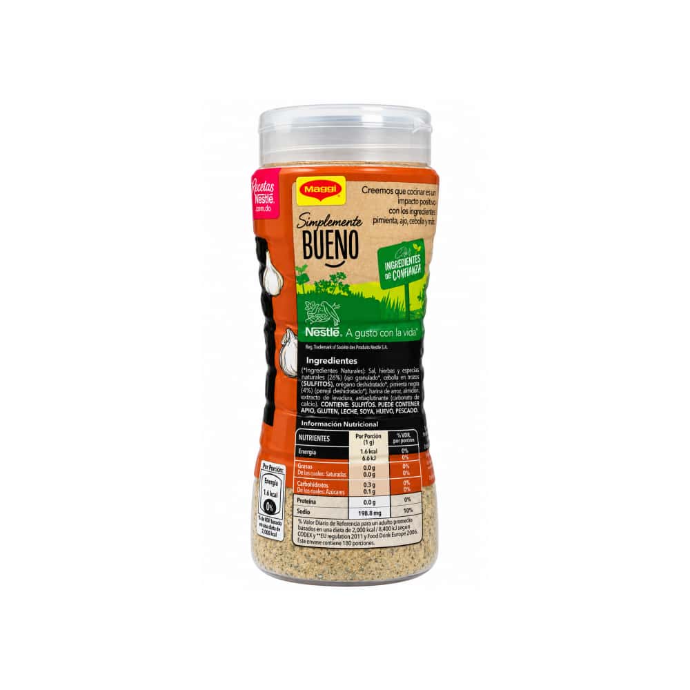 Sazonador Naturisimo con pimienta Maggi (180 g / 6.34 oz) - Miniatura 2