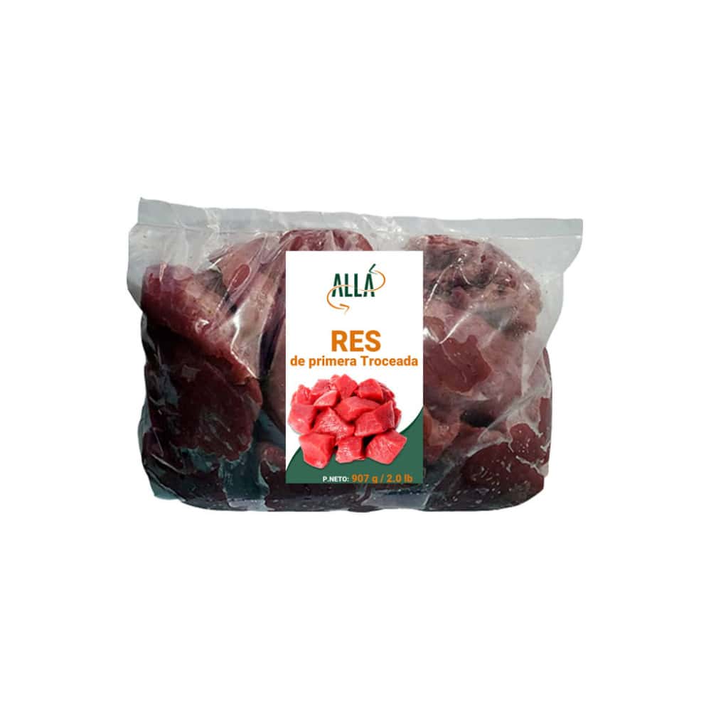 Carne de res de primera troceada ALLÁ (907 g / 2 lb) - Miniatura 4