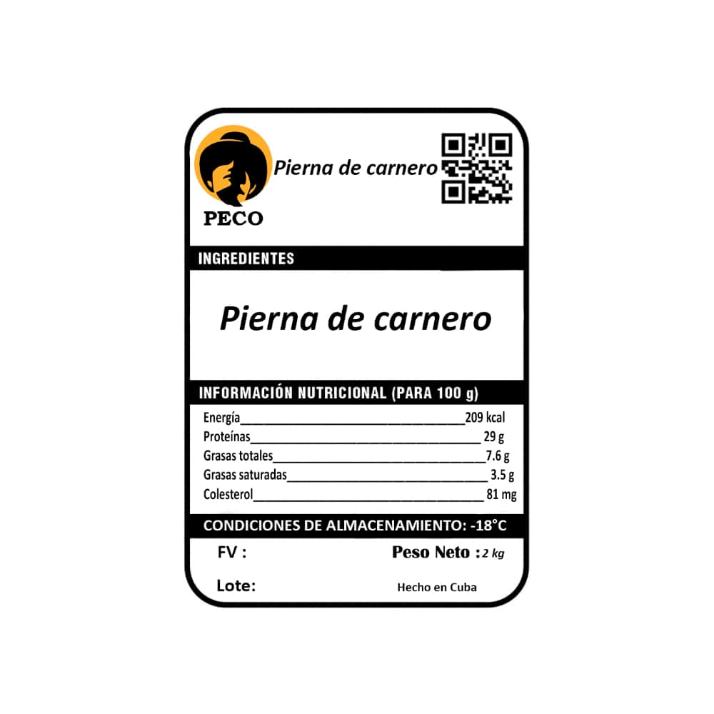 Pierna de carnero Peco (2 kg / 4.4 lb) - Miniatura 3