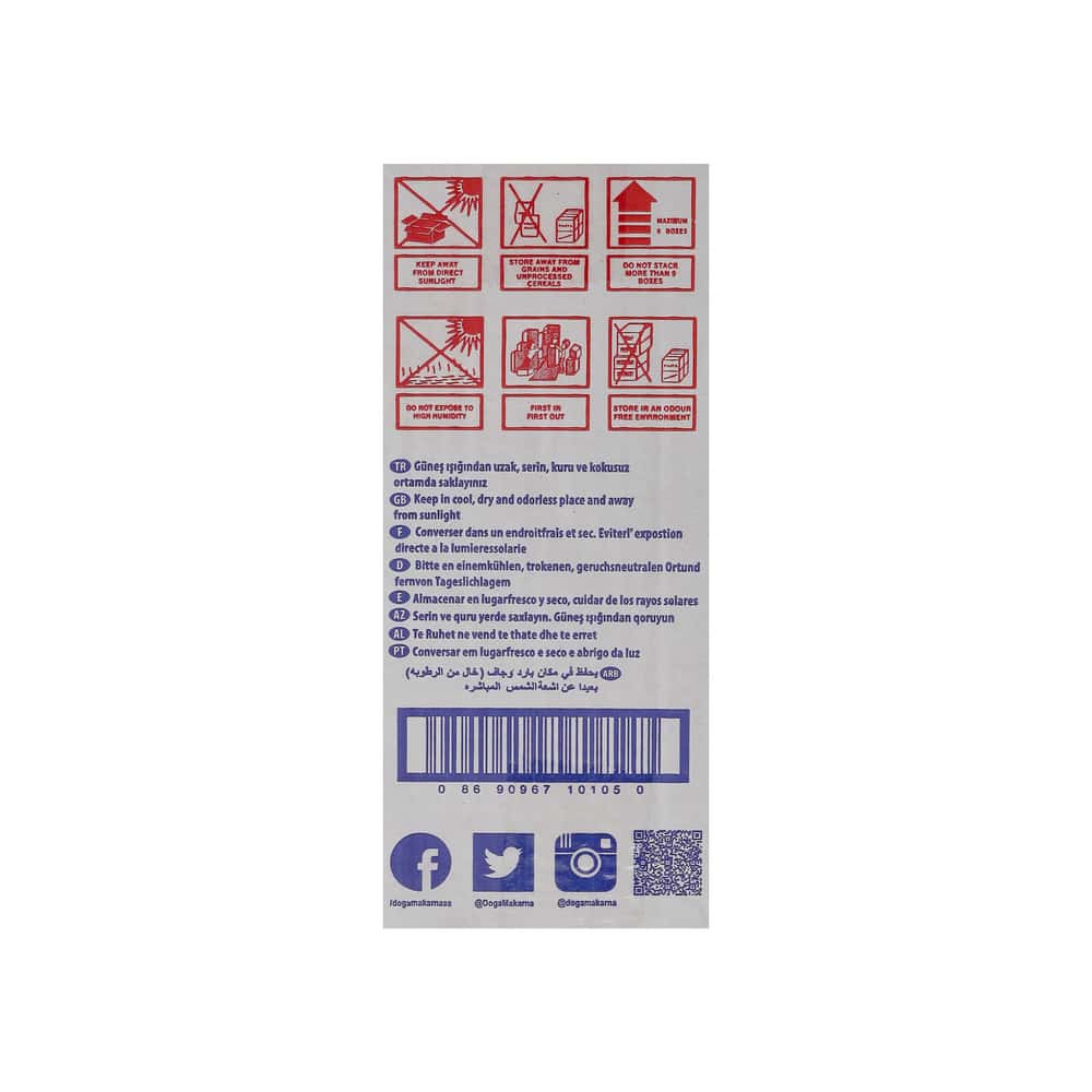 Caja de espaguetis Doga (20 x 500 g / 1.10 lb) - Miniatura 3