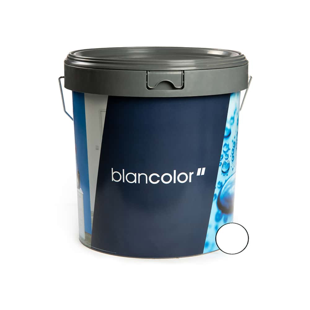 Pintura plástica interior color blanco M - 222 Isaval - Blancolor (5 kg / 11 lb) - Miniatura 6