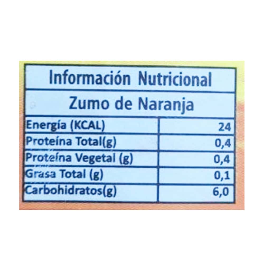 Zumo de naranja (5 x 1 L) - Miniatura 3
