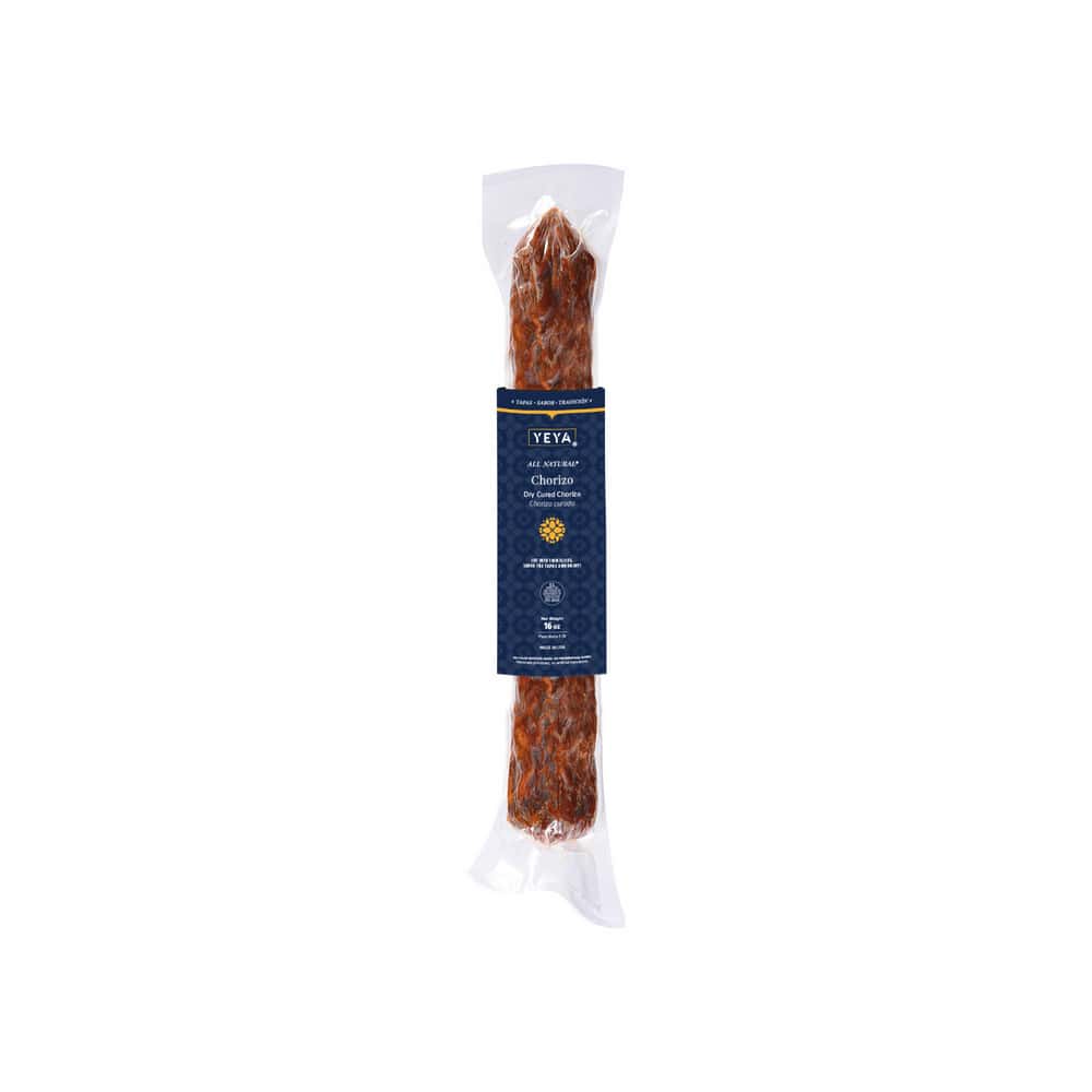 Chorizo curado tipo vela YEYA (454 g / 16 oz) - Miniatura 1