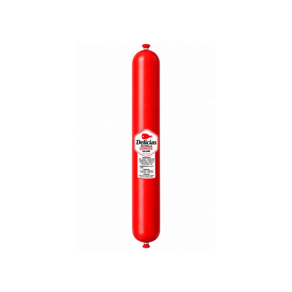 Salame línea económica Delicias Estrella (420 g / 14.81 oz) - Miniatura 1