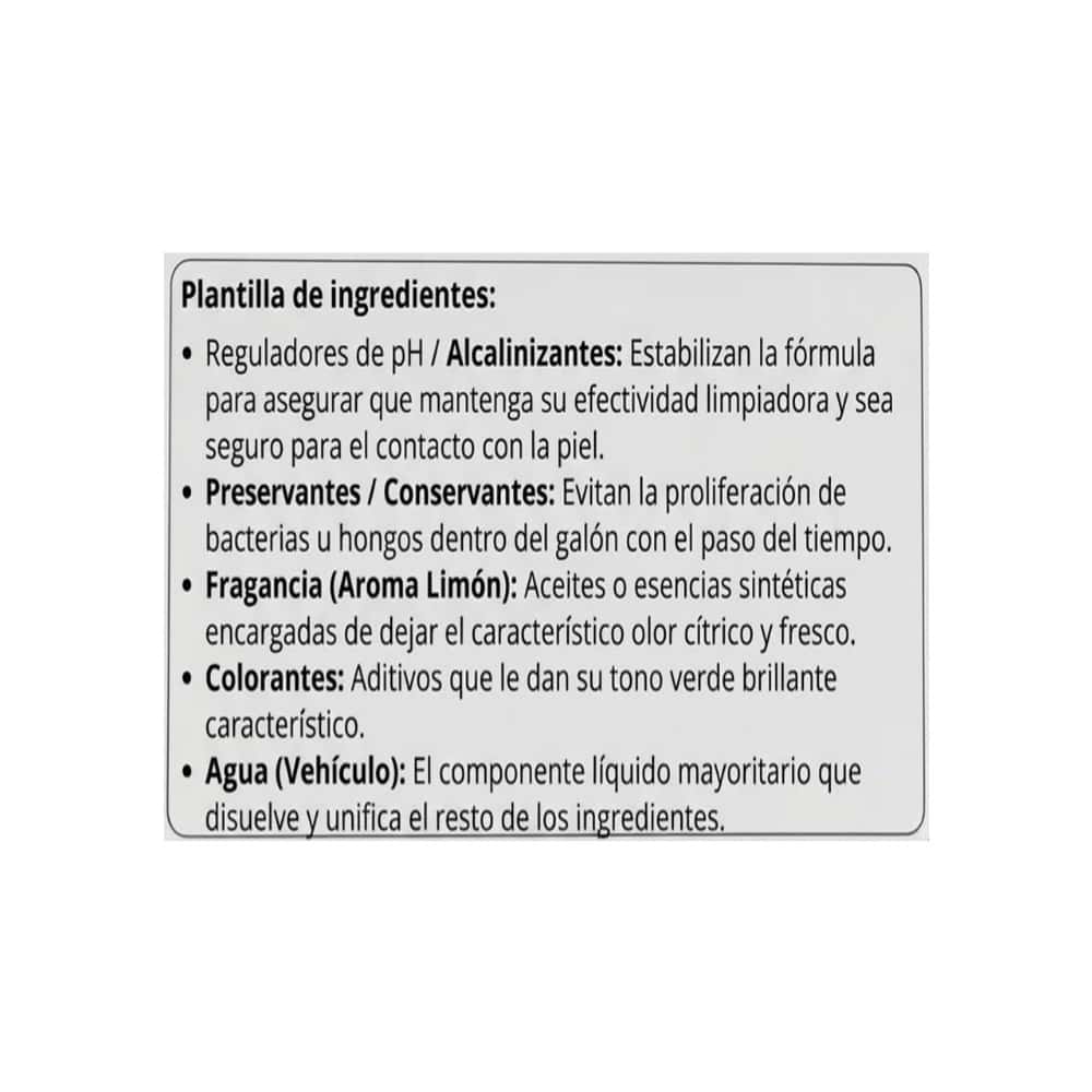 Detergente líquido de lavar con aroma a limón MC Merlan (5 L) - Miniatura 2