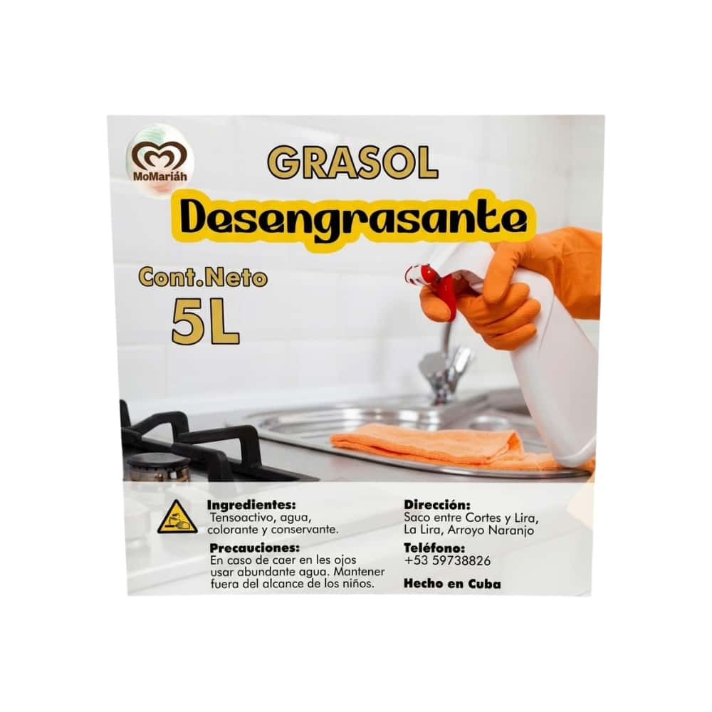 Desengrasante para cocina Grasol (5 L) - Miniatura 2