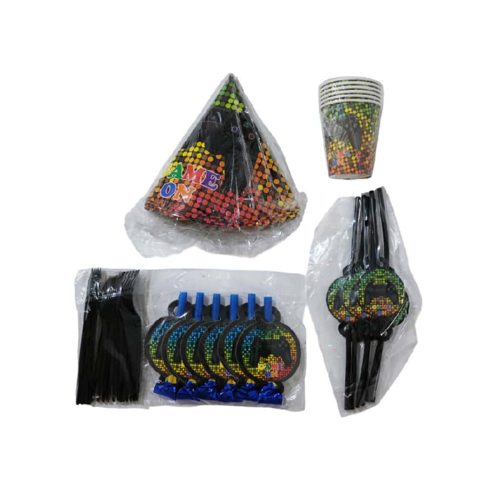 Set de 66 artículos para fiesta con temática Nintendo - Miniatura 2
