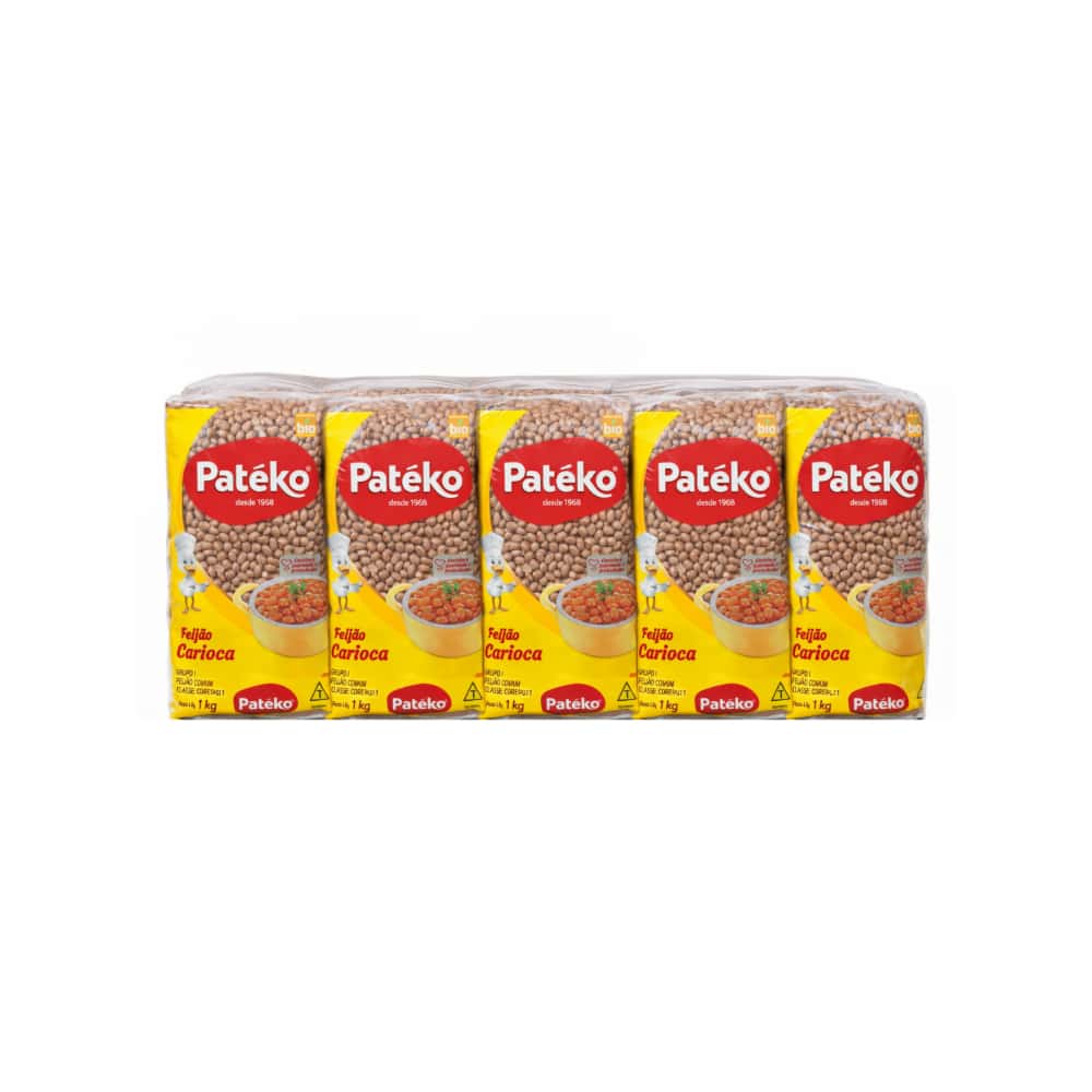 Frijoles pintos Patéko (10 x 1 kg / 2.2 lb) - Miniatura 1