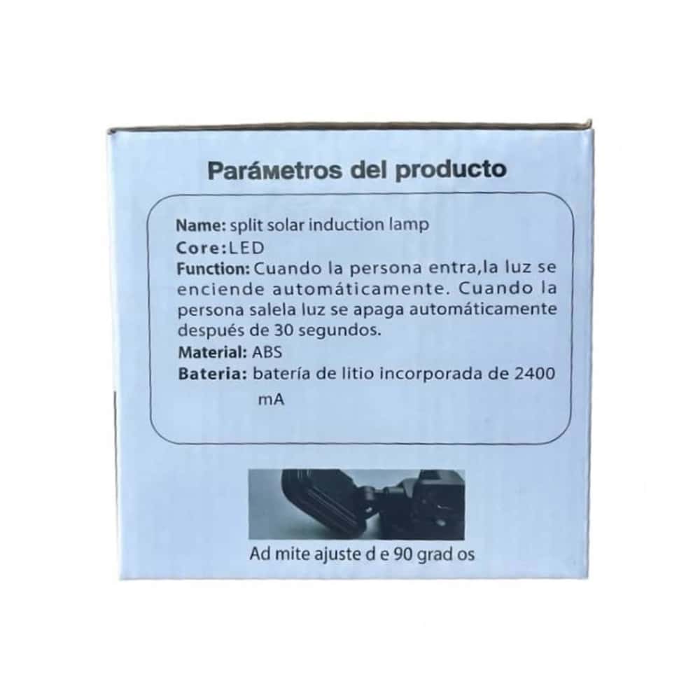 Lámpara de pared solar dividida con batería de litio Aila - Miniatura 4