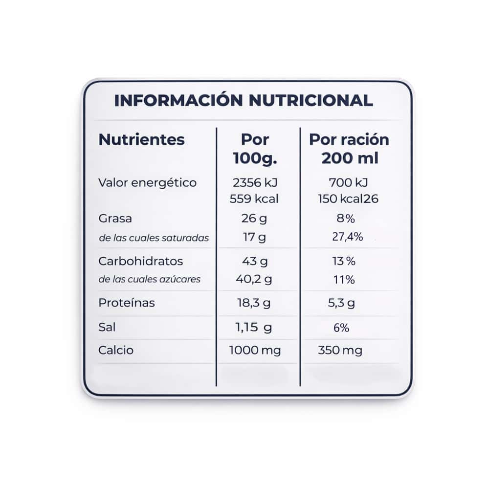Leche en polvo desnatada con grasa vegetal MU (1 kg / 2.2 lb) - Miniatura 4